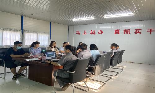 2021年9月16日新乡首创有限责任公司到河南丽华水务交流